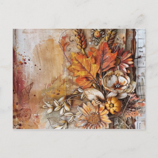 Carte Postale Fête d'automne (Devant)