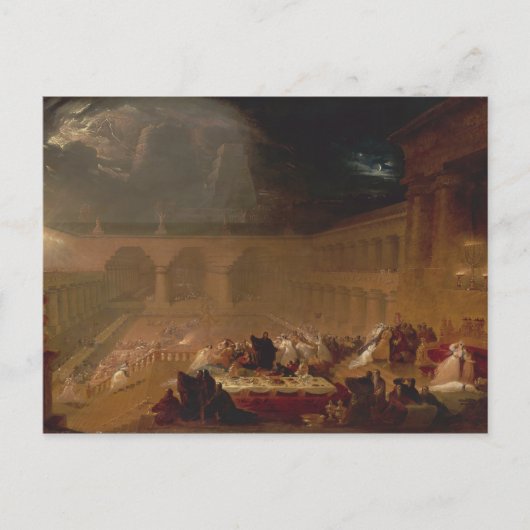 Carte Postale Fête de Belshazzar (Devant)