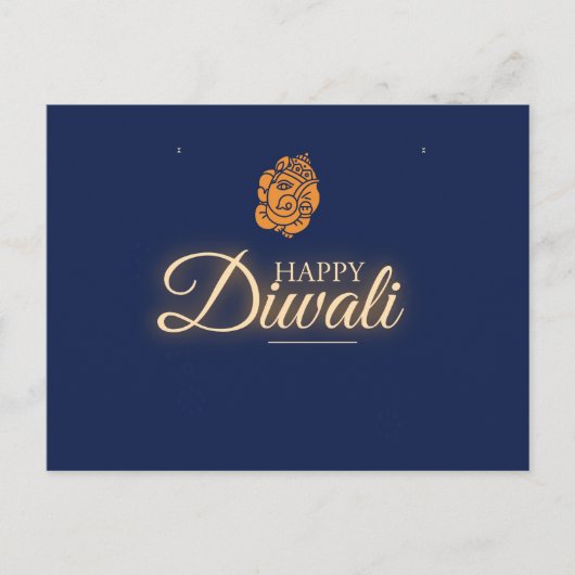 Carte Postale Fête de Diwali (Devant)