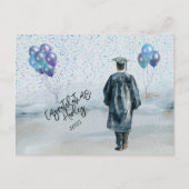 Carte Postale Fête de fin d'études Félicitations Fils (Devant)