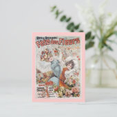 Carte Postale Fete de Fleurs (Debout devant)