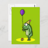 Carte Postale Fête de Frog (Devant / Derrière)