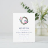 Carte Postale FETE DE FUTURE MARIEe | Couronne de moineau d'hive (Debout devant)