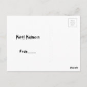 Carte Postale Fête de Halloween Zombie Cinco de Mayo (Dos)