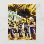 Carte Postale Fête de Jazz (Devant)