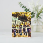 Carte Postale Fête de Jazz (Debout devant)