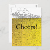 Carte Postale Fête de la bière (Devant / Derrière)