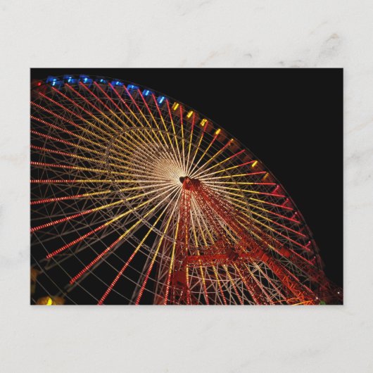 Carte Postale Fête de la Grande Roue. (Devant)