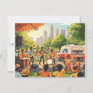 Carte Postale "Fête de la Liberté" 11 juin