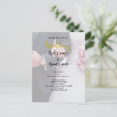 Carte Postale Fête de la mariée (Debout devant)