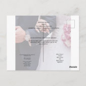 Carte Postale Fête de la mariée (Dos)