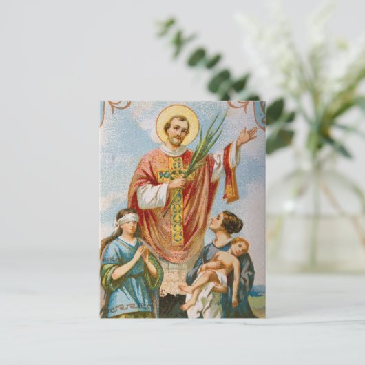 Carte Postale Fête de la Saint-Valentin (Debout devant)