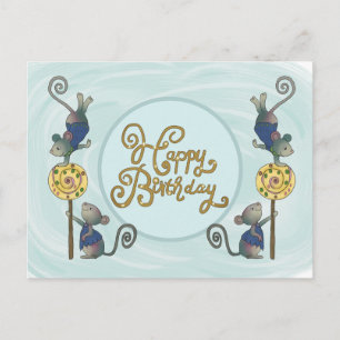 Carte Postale Fête de la souris