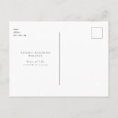 Carte Postale Fête de l'arbre des racines profondes de l'invitat (Dos)