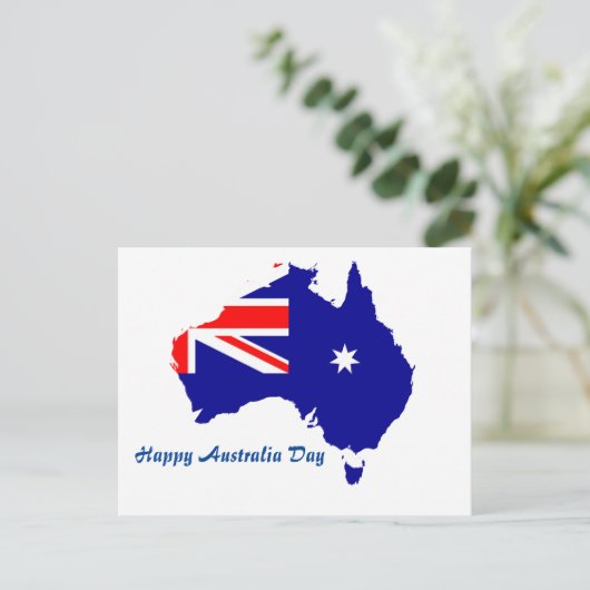 Carte Postale Fête de l'Australie (Debout devant)