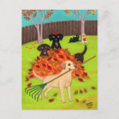 Carte Postale Fête de l'automne (Devant)