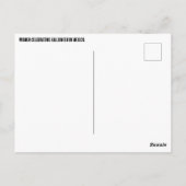 Carte Postale Fête De L'Halloween Au Mexique (Dos)