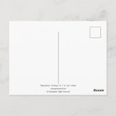 Carte Postale Fête de l'Indépendance Souris no 2 Aquarelle Art (Dos)