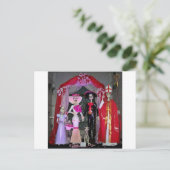 Carte Postale Fête de mariage (Debout devant)