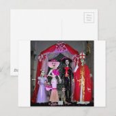 Carte Postale Fête de mariage (Devant / Derrière)
