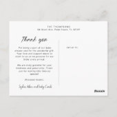 Carte Postale Fête de Naissance 8 Collage Photo Lettre Main Mode (Dos)