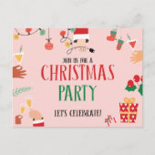 Carte Postale Fête de Noël (Devant)