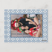 Carte Postale Fête de Noël Portugais Maison (Dos)