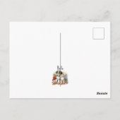 Carte Postale Fête de premier anniversaire personnalisée pour bé (Dos)