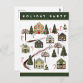 Carte Postale Fête de quartier (Devant / Derrière)