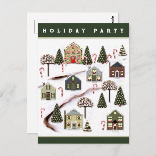 Carte Postale Fête de quartier (Devant / Derrière)