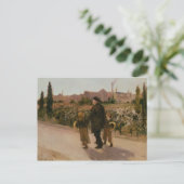 Carte Postale Fête de toutes les âmes, c.1882 (Debout devant)