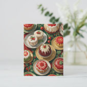 Carte Postale Fête de Yuletide (Debout devant)