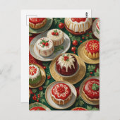 Carte Postale Fête de Yuletide (Devant / Derrière)