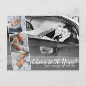 Carte Postale Fête des 50 ans de mariage, n'importe quelle année (Devant)