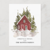 Carte Postale Fête des boissons de Noël (Devant)