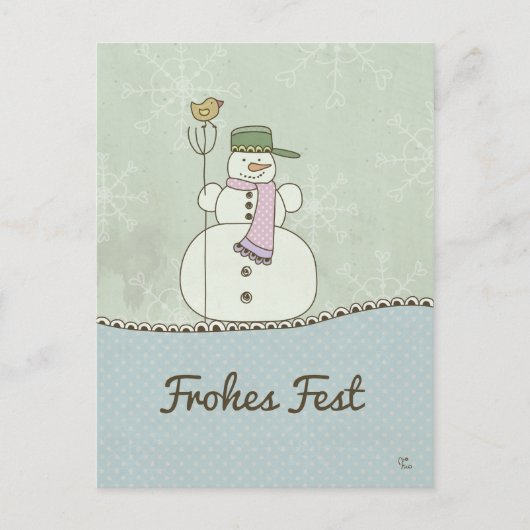 Carte Postale Fête des Froides (Devant)