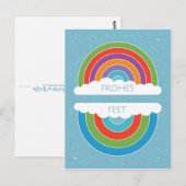 Carte Postale Fête des Froides (Devant / Derrière)