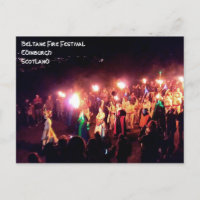 Fête des incendies de Beltane Procession de la rei