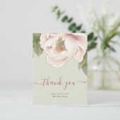 Carte Postale Fête des mariées de Merci florale Sage & Blush Peo (Debout devant)