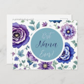 Carte postale Fête des mères (Devant / Derrière)