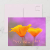 Carte Postale Fête des mères (Devant / Derrière)