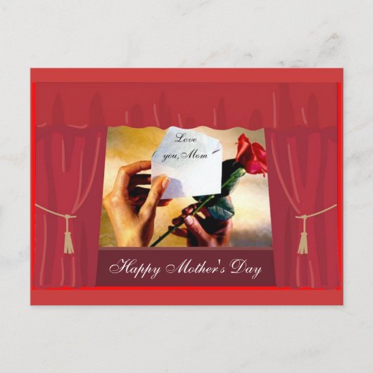 Carte postale Fête des mères (Devant)