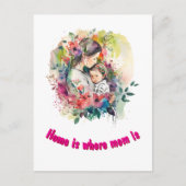 Carte Postale Fête des mères (Devant)