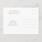 Carte Postale Fête des Mères Blush Floral Invitation (Dos)