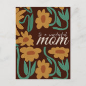 Carte Postale Fête des mères Brown (Devant)