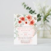 Carte Postale Fête des mères Brunch Event pour Church Group (Debout devant)