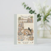 Carte Postale Fête des Mères : Chat et Chatons (Debout devant)