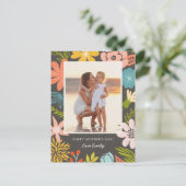 Carte Postale Fête des mères de la Frame Florale (Debout devant)