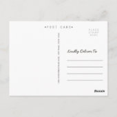 Carte Postale Fête des mères de la Frame Florale (Dos)