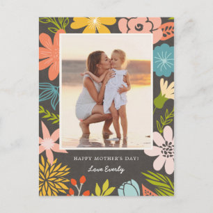 Carte Postale Fête des mères de la Frame Florale